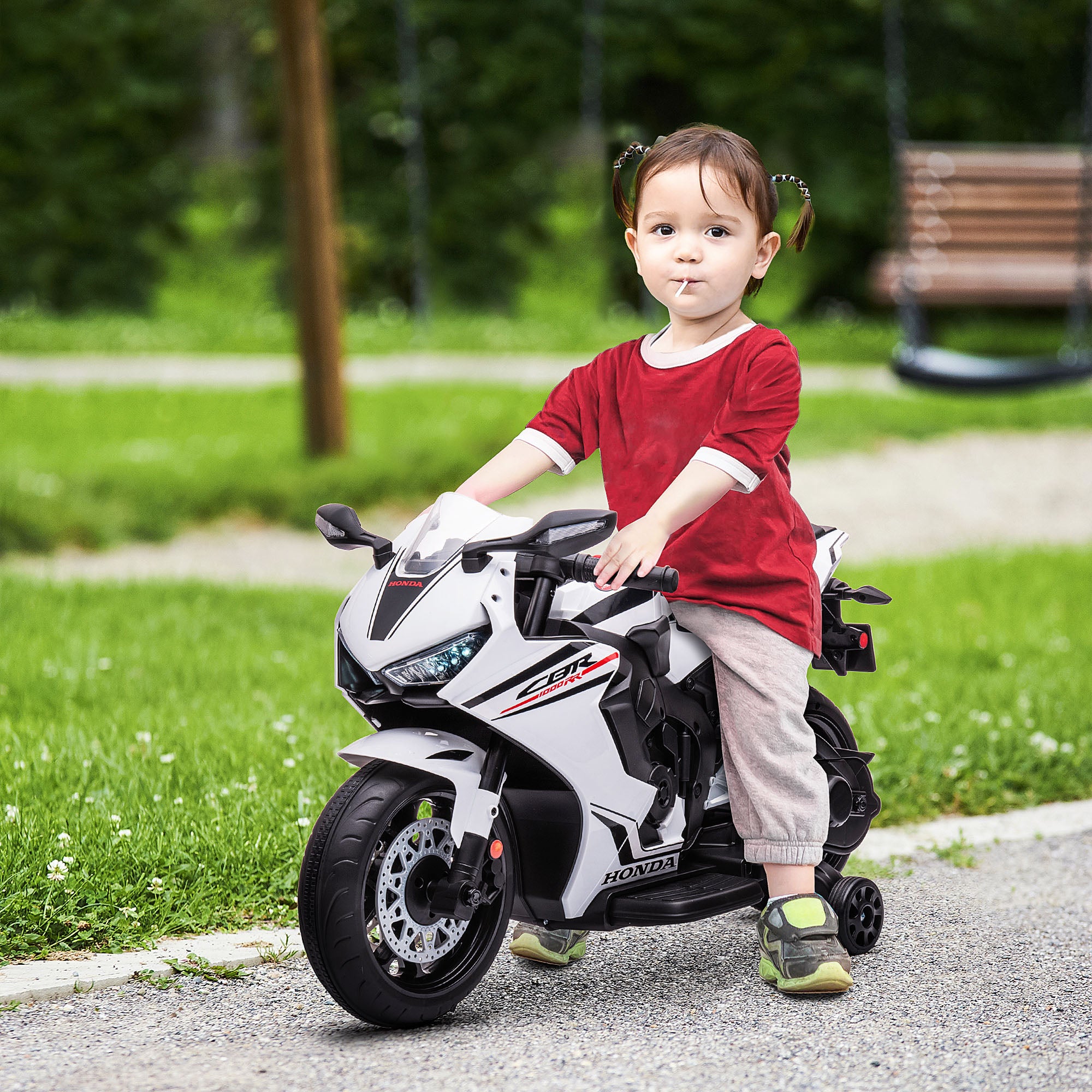 HOMCOM Honda 6V Kids Electric Motorbike