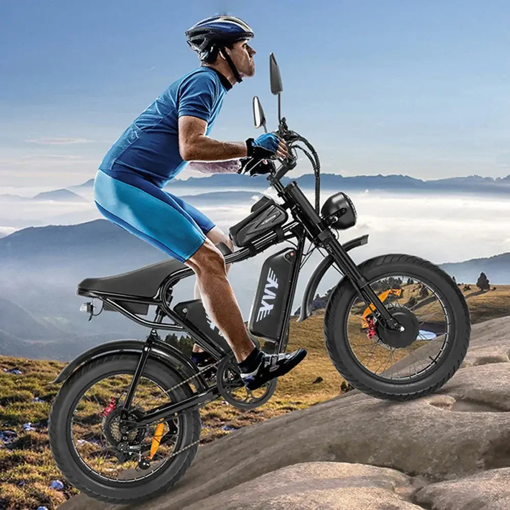 YVY Q20 (C20) PRO Electric Bike 52V 40AH YVY