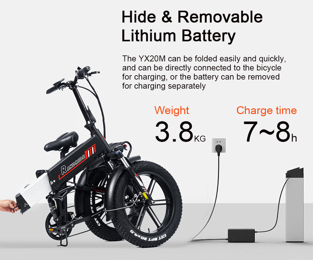 Randride YX20M Folding Electric Bike Randride