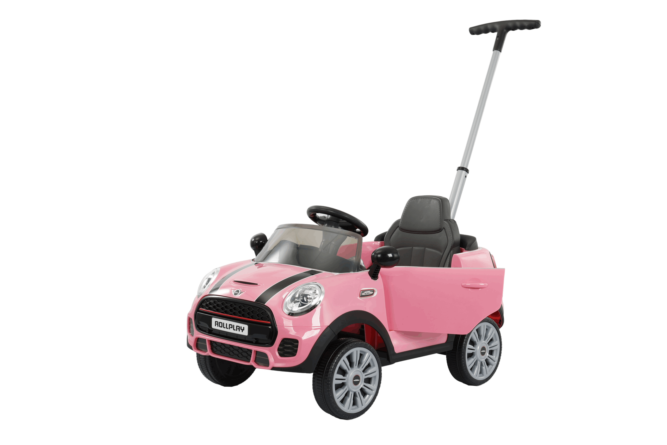 Rollplay Mini Cooper Push Car - Pink