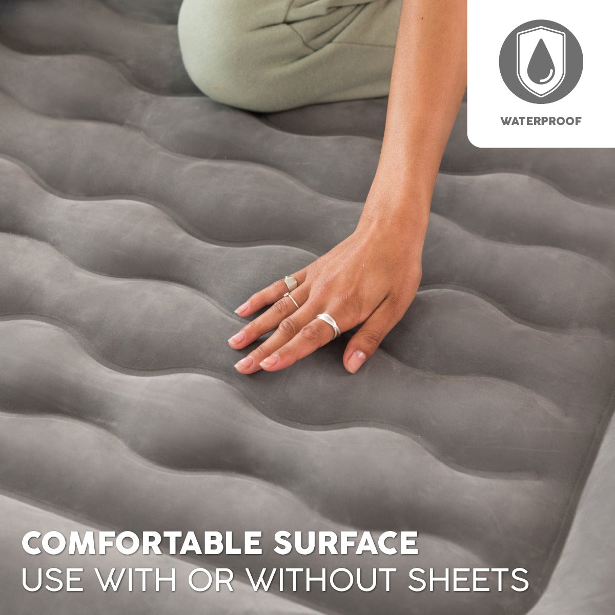 Bestway TriTech Single Airbed With Pump