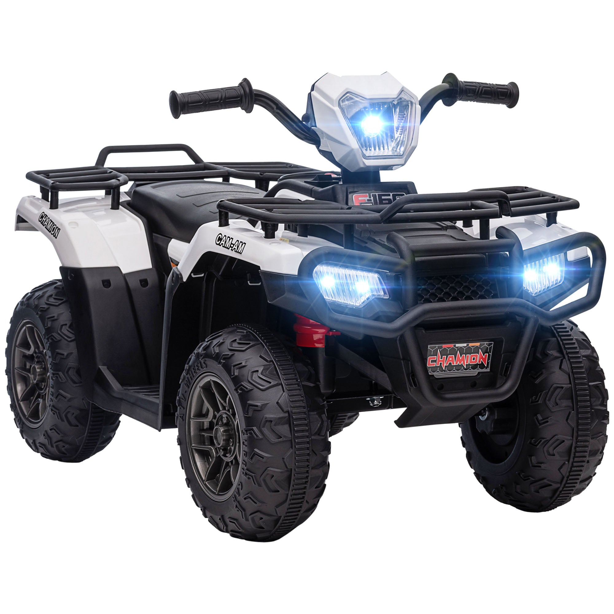 HOMCOM 12V Kids Electric Quad Bike - Green