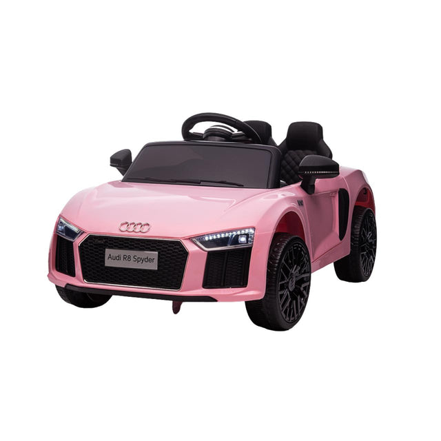 Audi R8 Spyder Ride-On Car - Pink