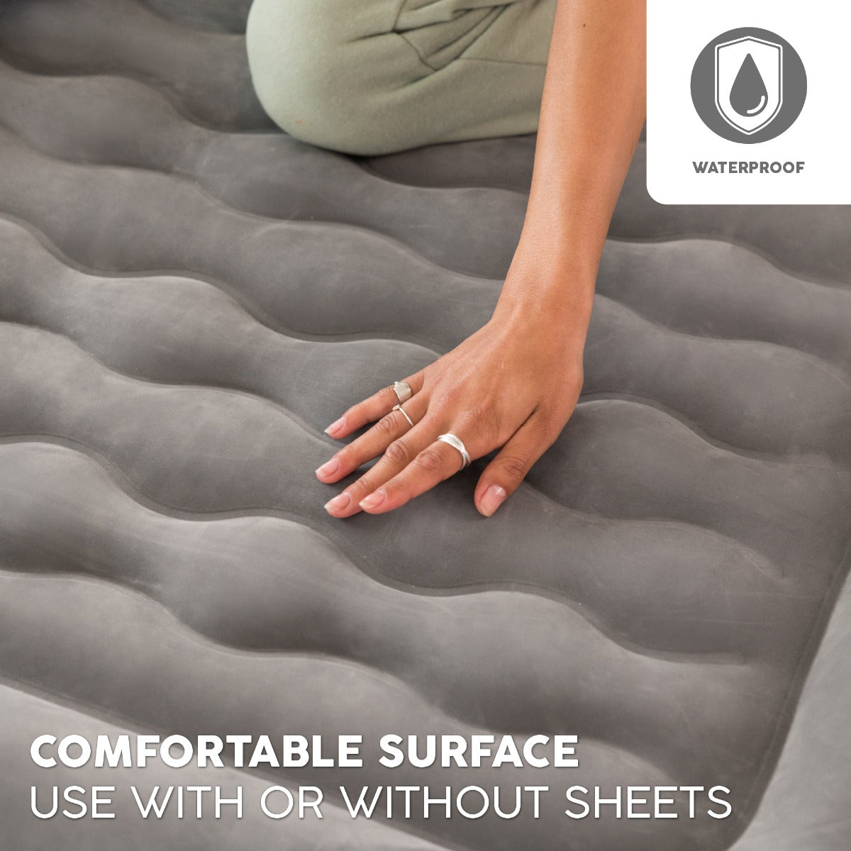 Bestway TriTech Single Airbed With Pump