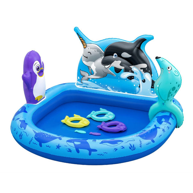 Bestway Polar Pals Play Center Pool kids paddling pool