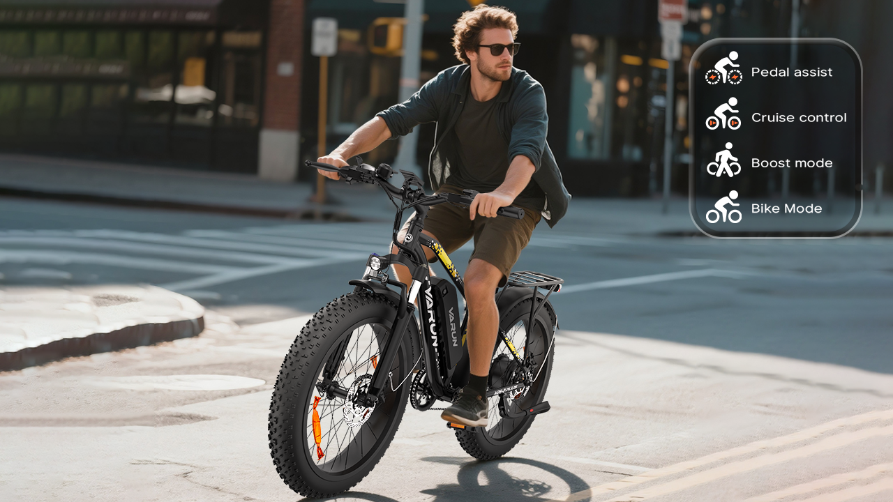 VARUN M26-2 PLUS electric bike city riding