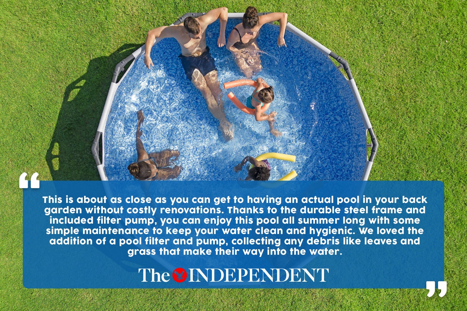 Bestway 10' x 30" Steel Pro Max Frame Pool Set - official Bestway gallery image 4