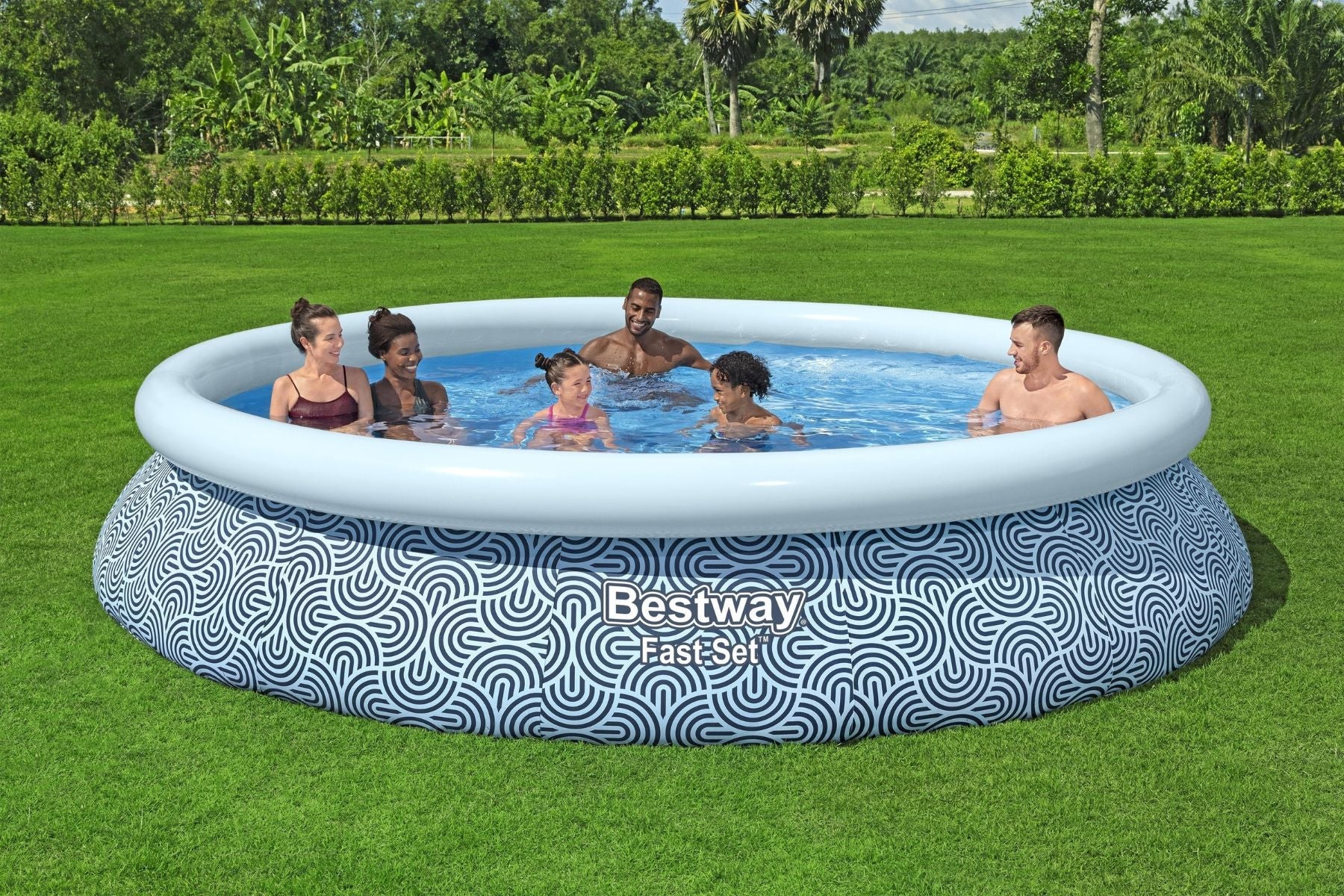Bestway 13' x 33" Fast Set Pool Set - official Bestway gallery image 3