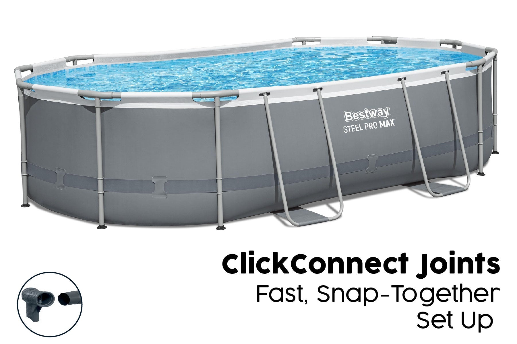 Bestway 15' x 42" Steel Pro Max Pool Set - official Bestway gallery image 2