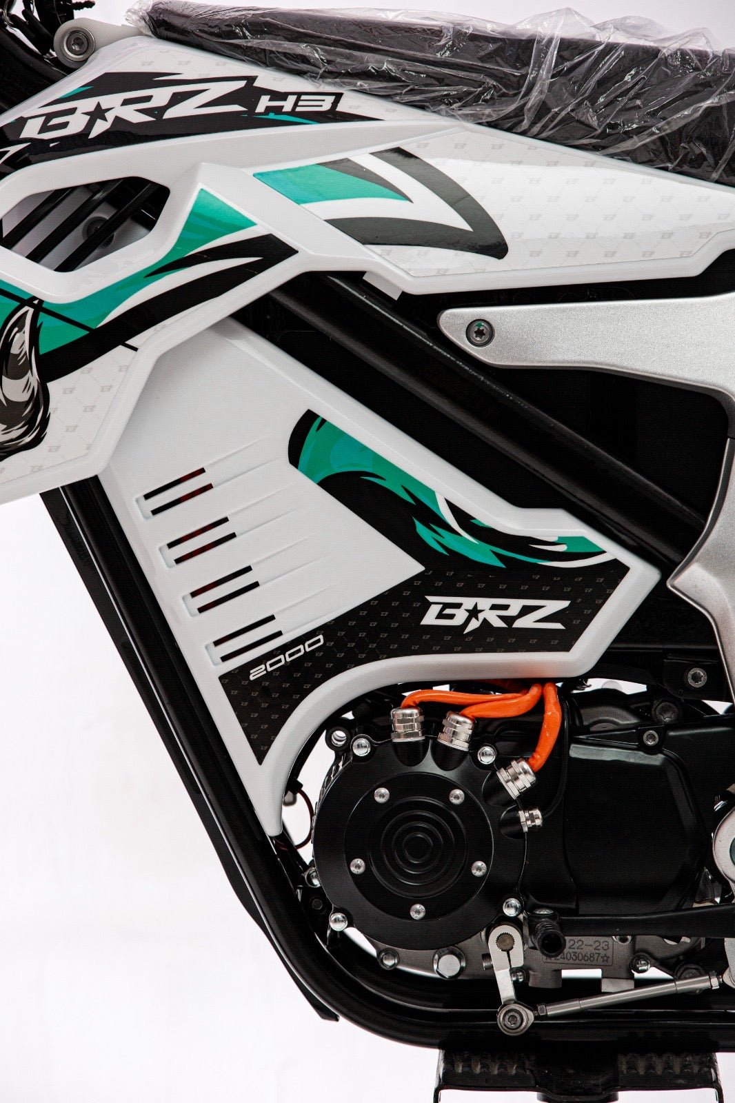 BRZ Racoon Pro 84V 60Ah 12kW Road Legal Electric Dirt Bike image 9