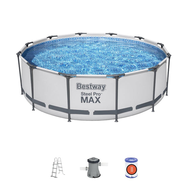 Bestway 12' x 39.5" Steel Pro Frame Pool Set above ground pool