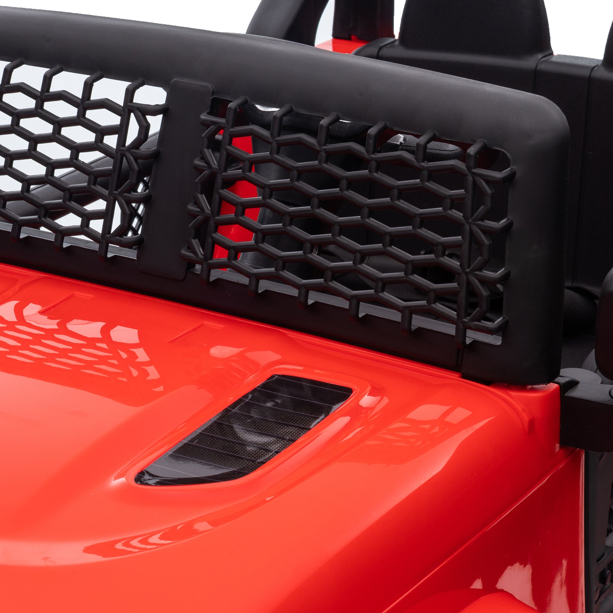 HOMCOM 12V Kids Off-Road Ride-On Car / Truck - Red