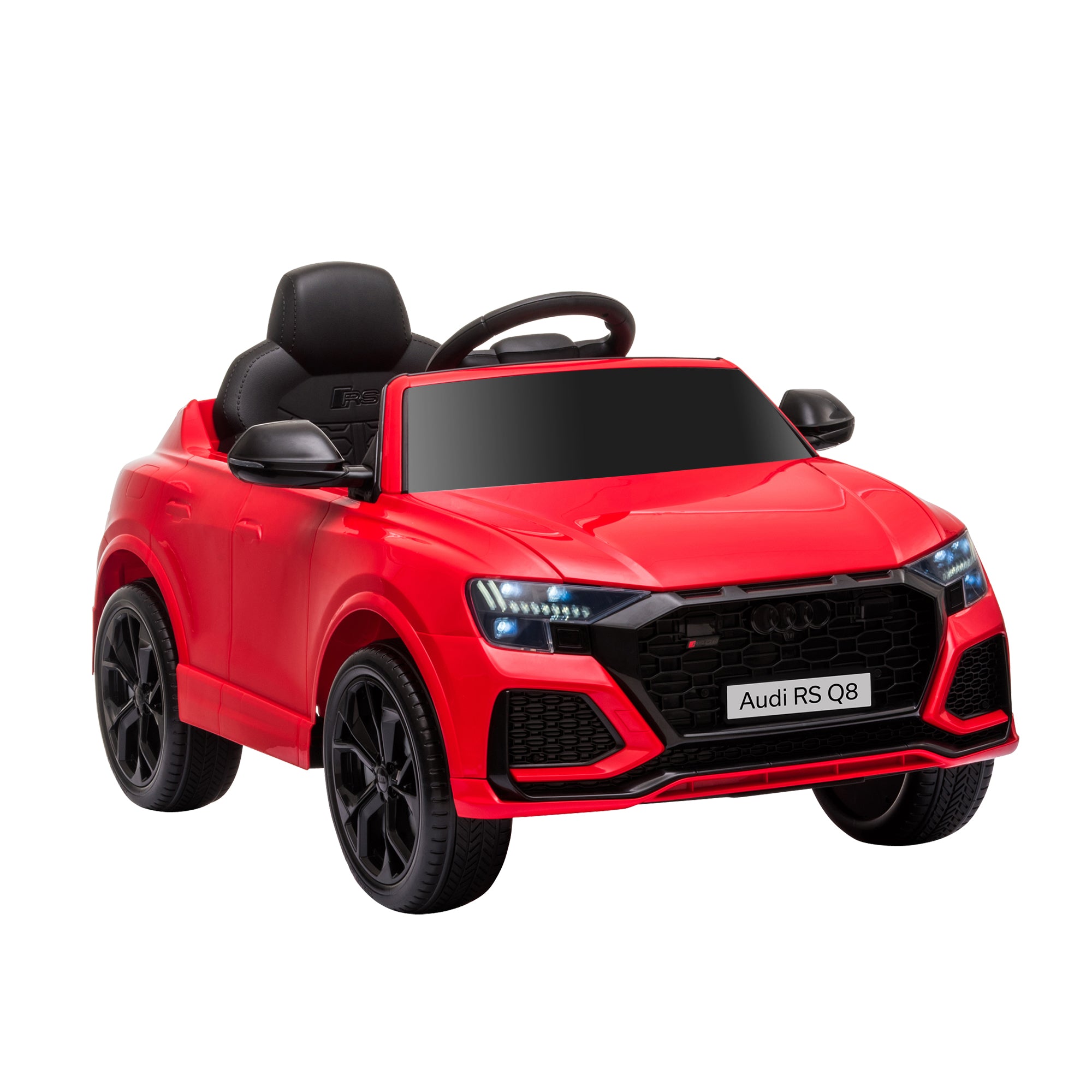 HOMCOM Audi RS Q8 6V Kids Ride-On Car - Red