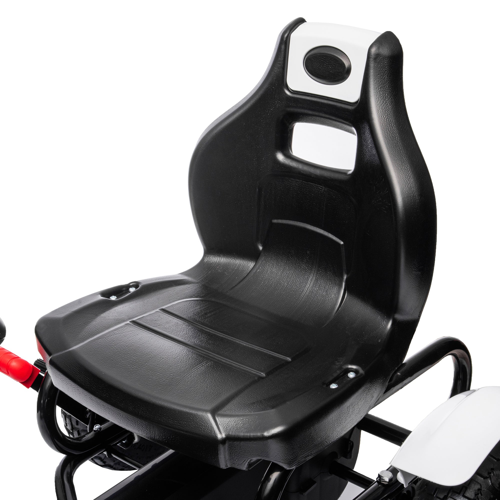 HOMCOM Kids Pedal Go Kart Adjustable Seat 5-12 Years