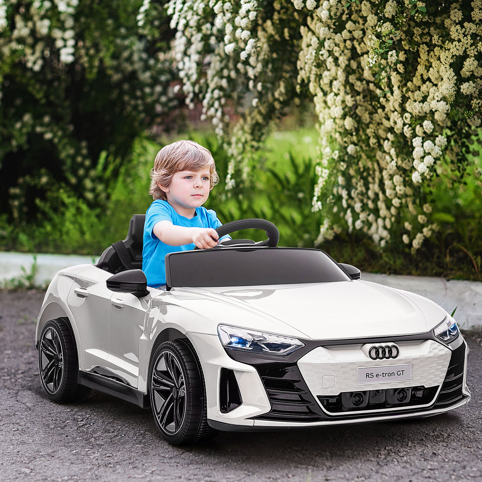 HOMCOM Audi 12V Kids Electric Ride-On Car