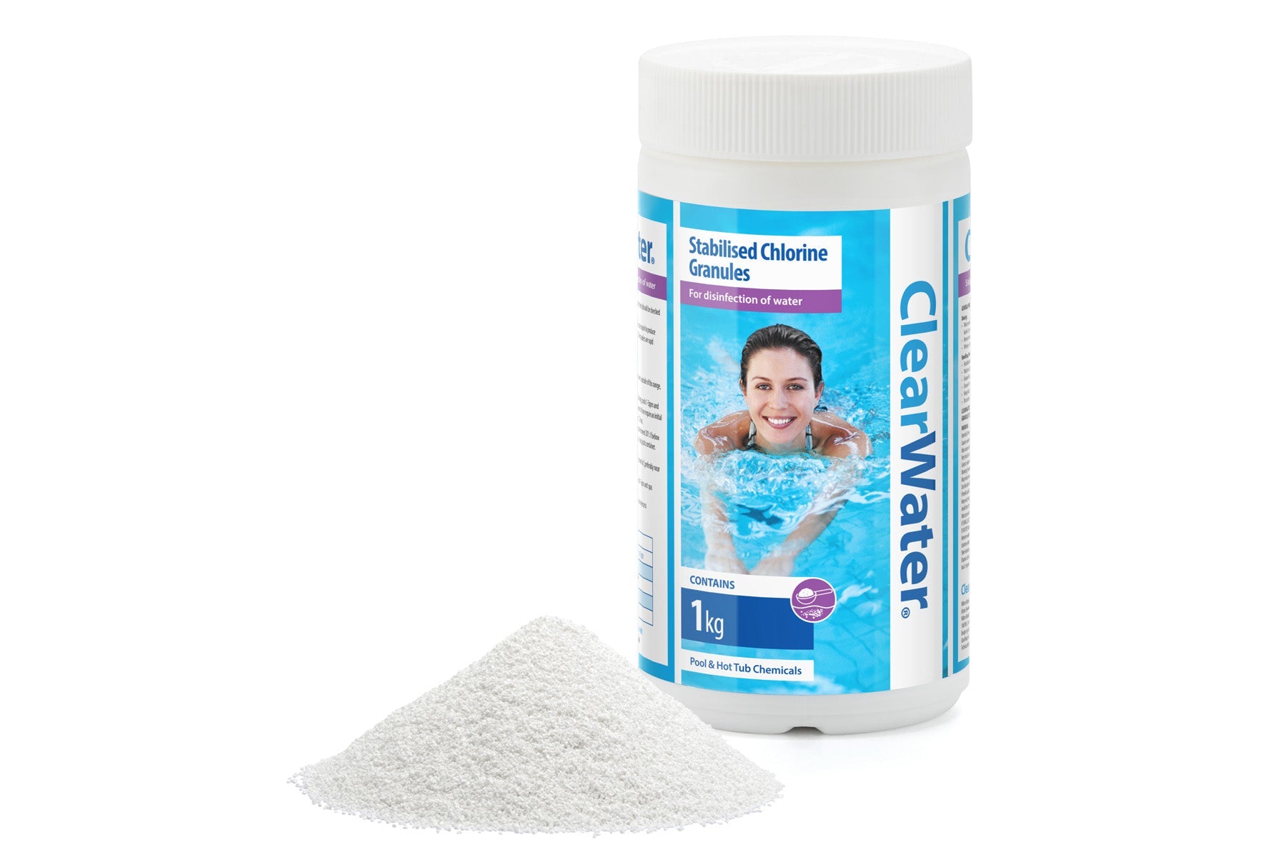 Clearwater 1kg Chlorine Granules