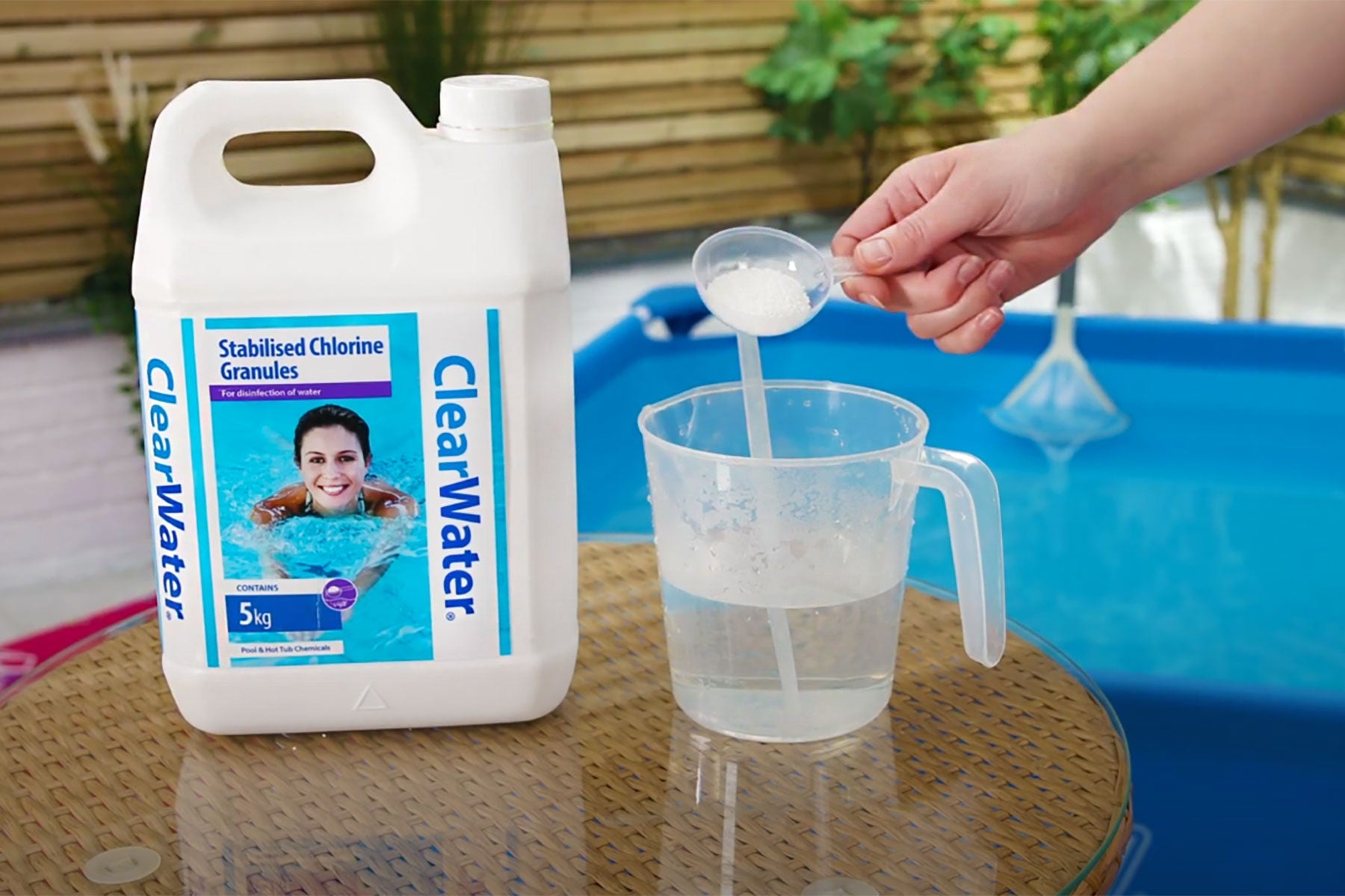 Clearwater 5kg Chlorine Gran - J/C