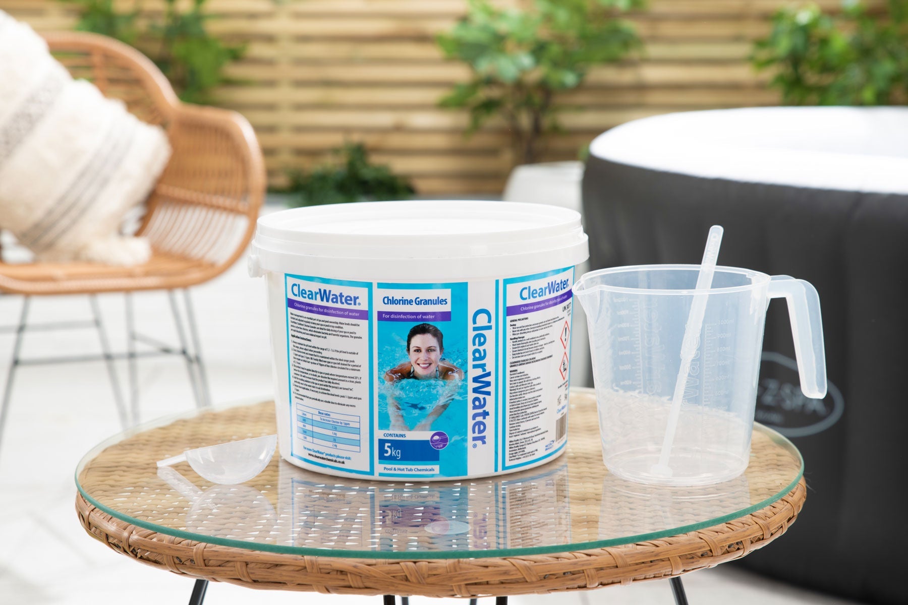 Clearwater 5kg Chlorine Gran - Pail