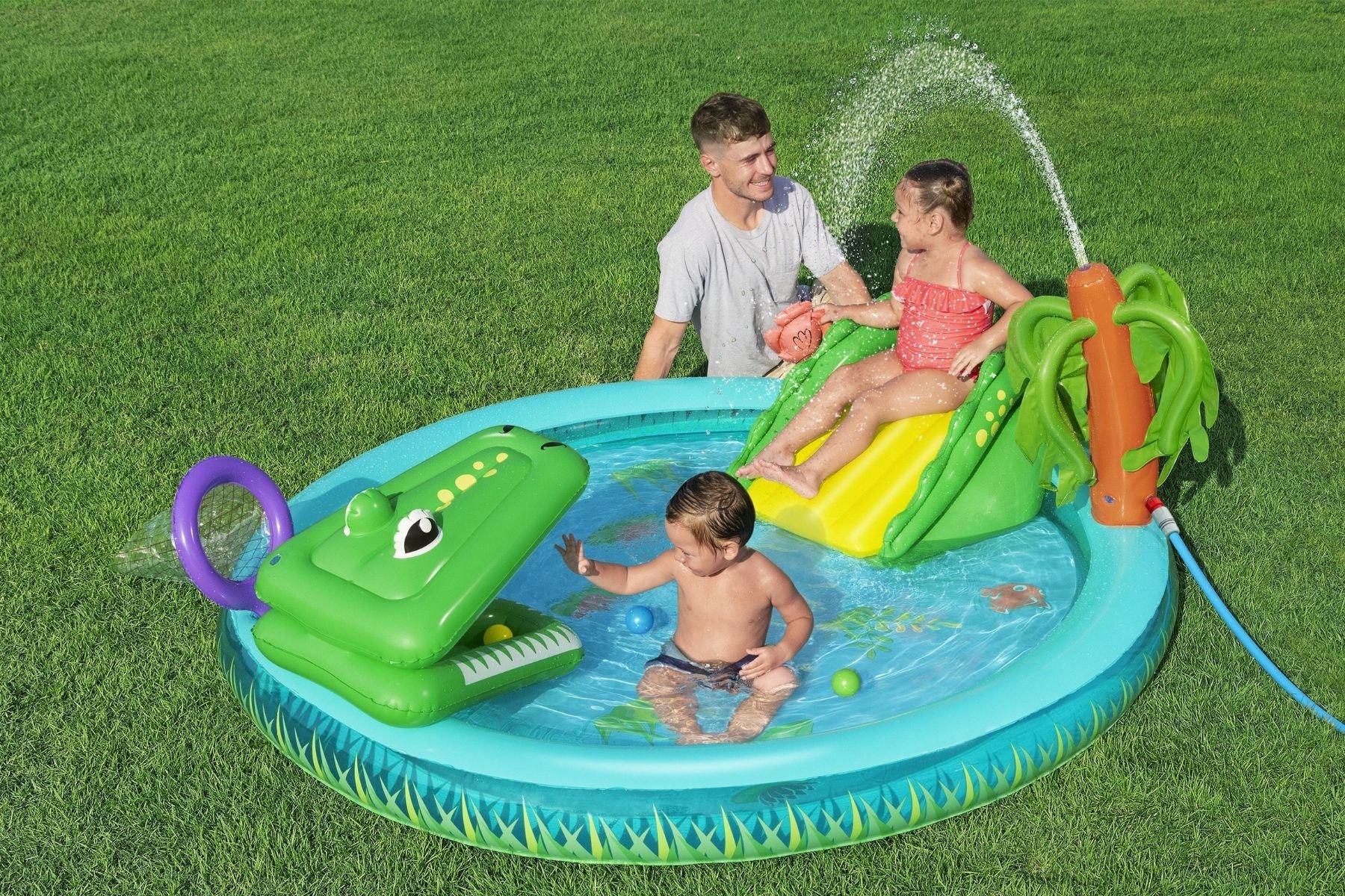 Bestway Crocodile Cove Play Center Pool - Bestway manufacturer image 2