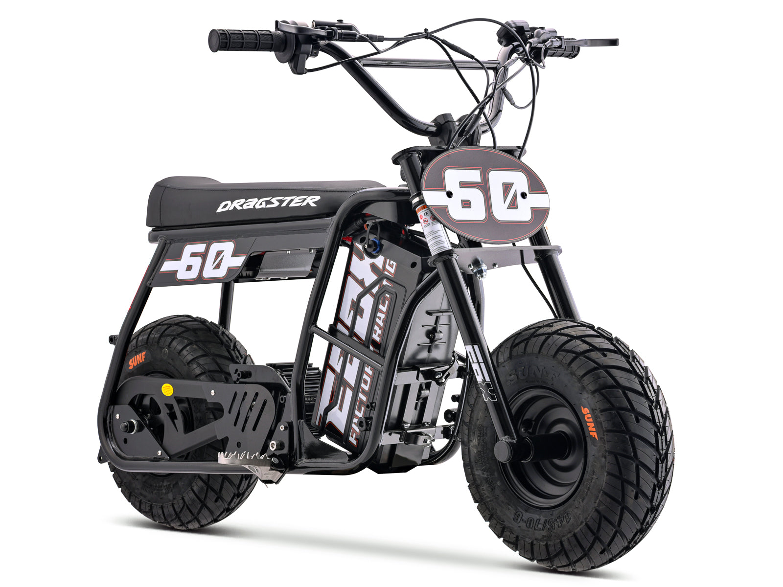 Dragster 60 Electric Mini Bike - Black