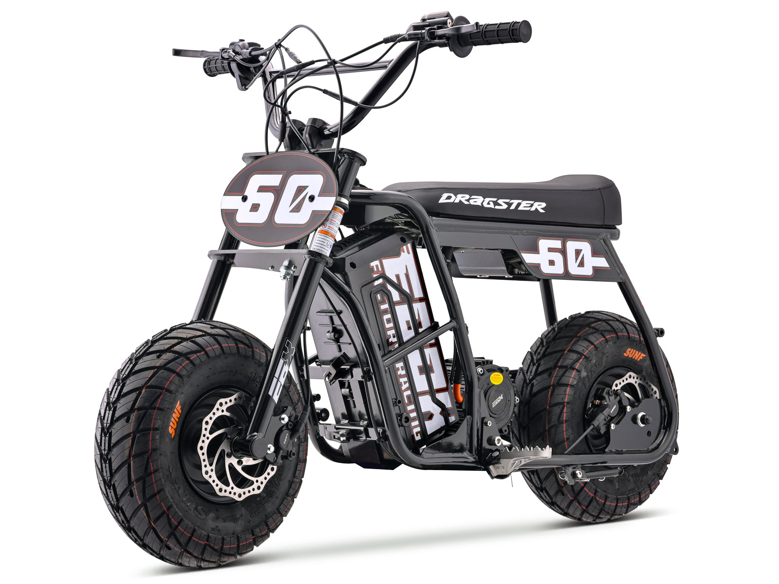 Dragster 60 Electric Mini Bike - Black