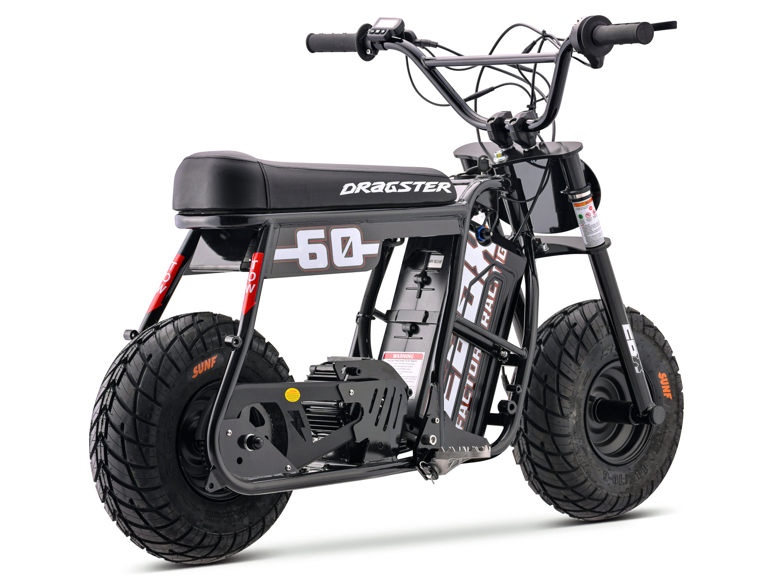 Dragster 60 Electric Mini Bike - Black