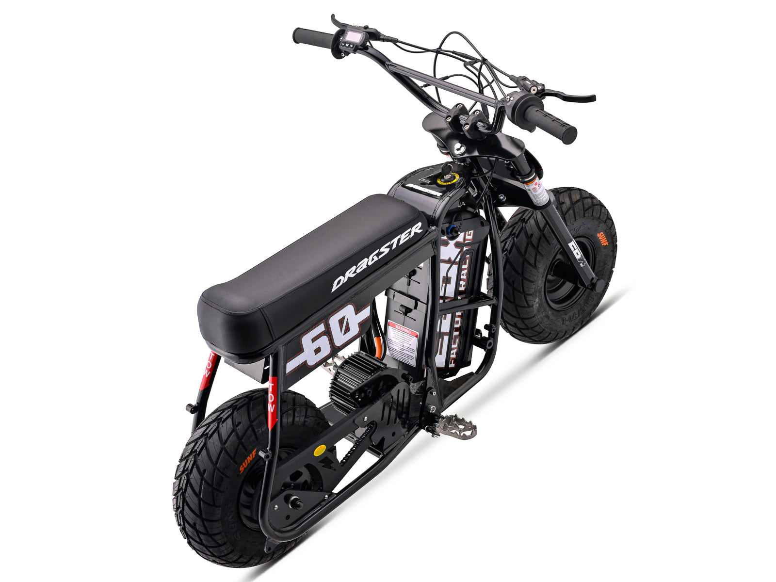 Dragster 60 Electric Mini Bike - Black