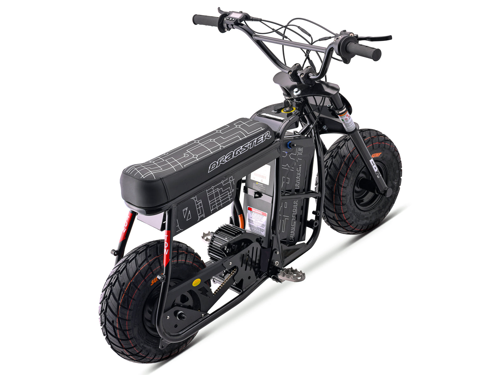 Dragster 60R Electric Mini Bike - Black