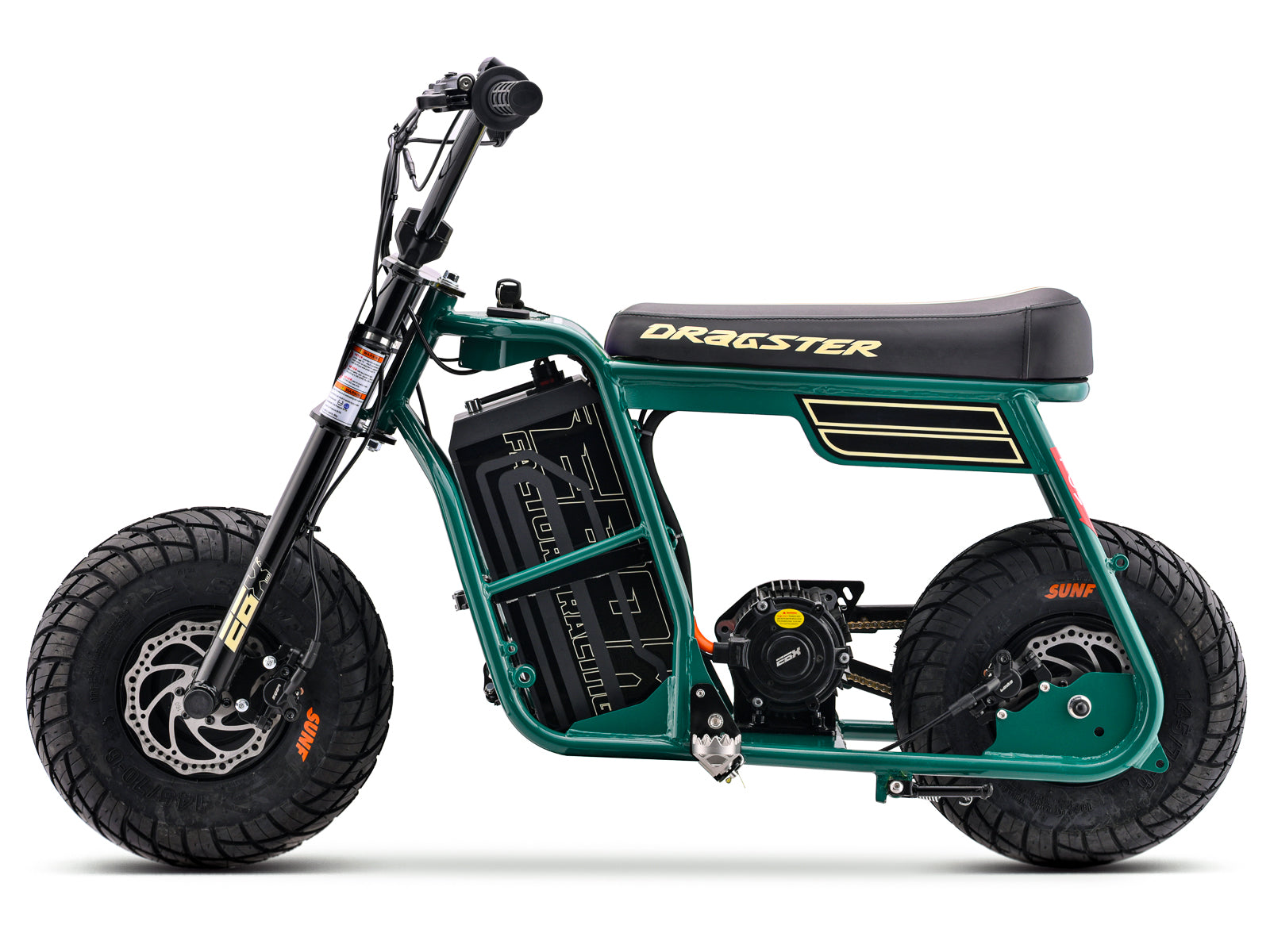 Dragster 60R Electric Mini Bike - Green
