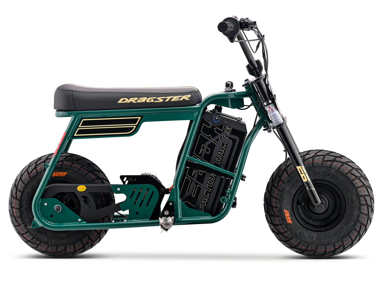 Dragster 60R Electric Mini Bike - Green