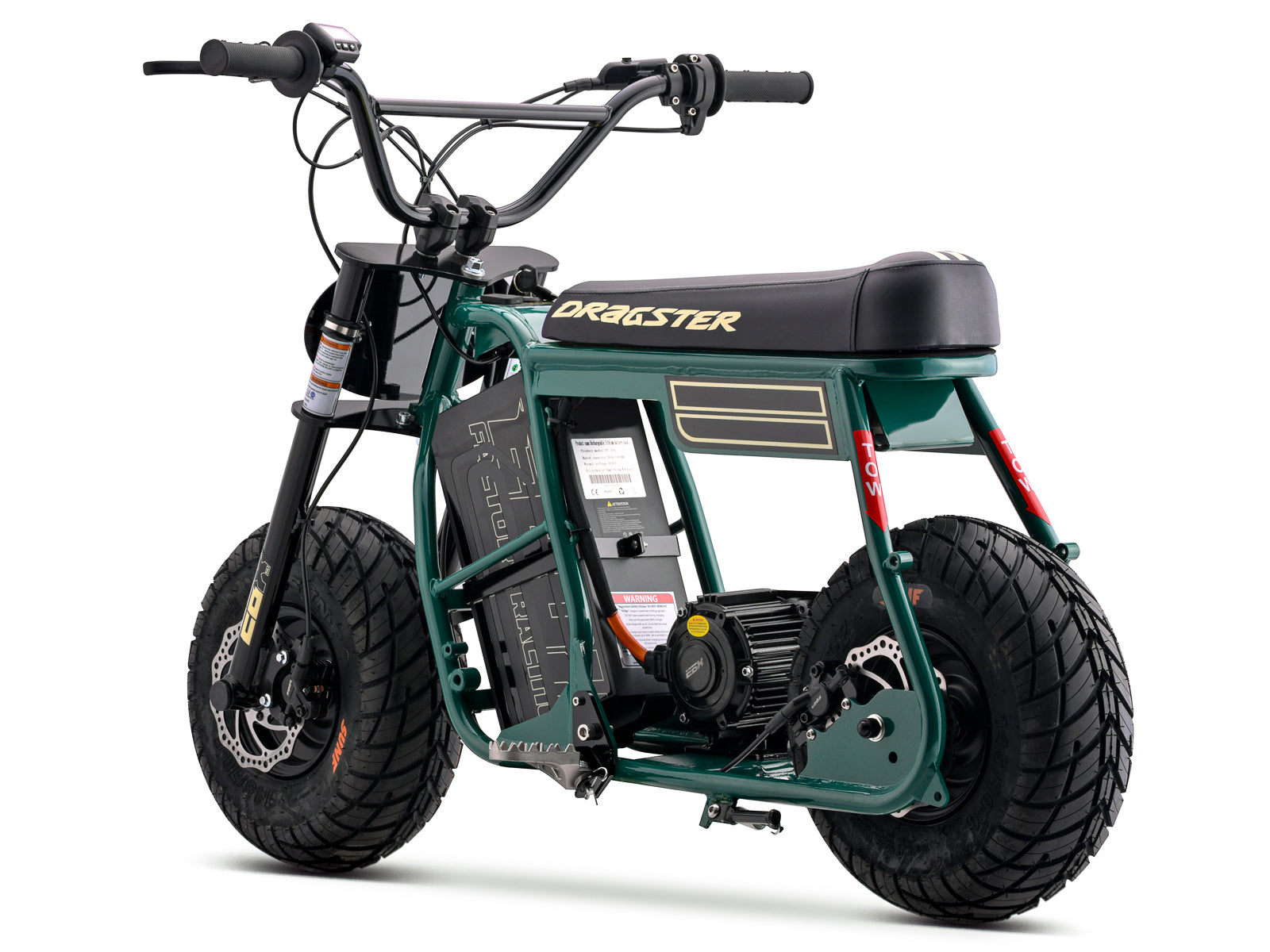 Dragster 60R Electric Mini Bike - Green