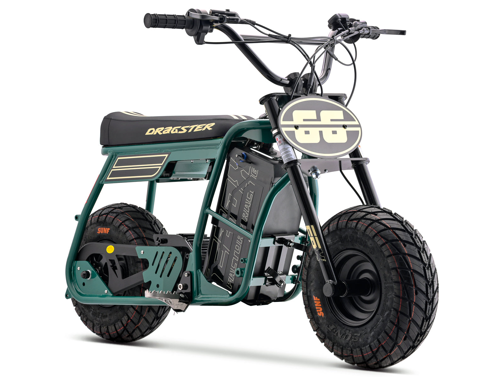 Dragster 60R Electric Mini Bike - Green