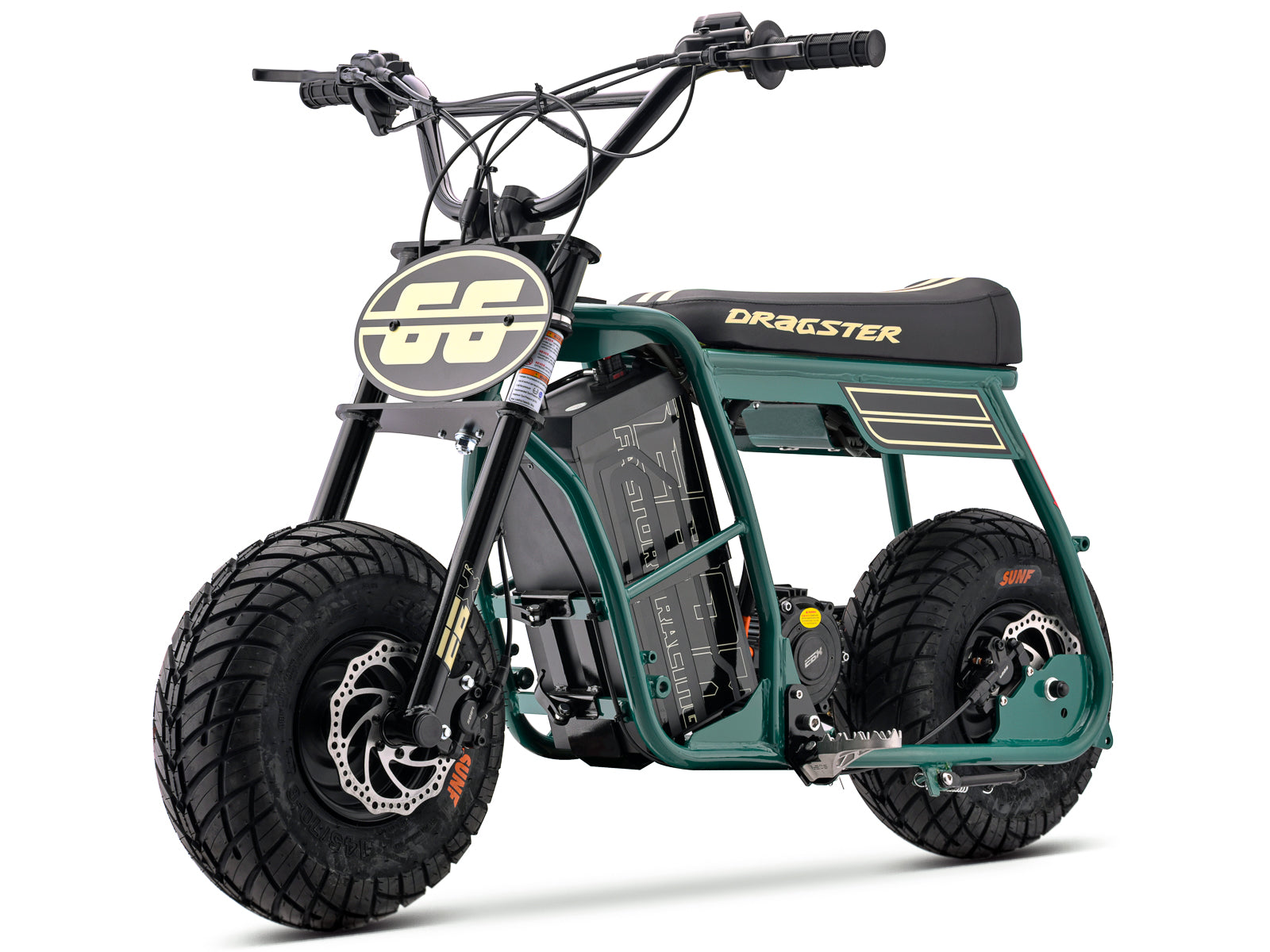 Dragster 60R Electric Mini Bike - Green