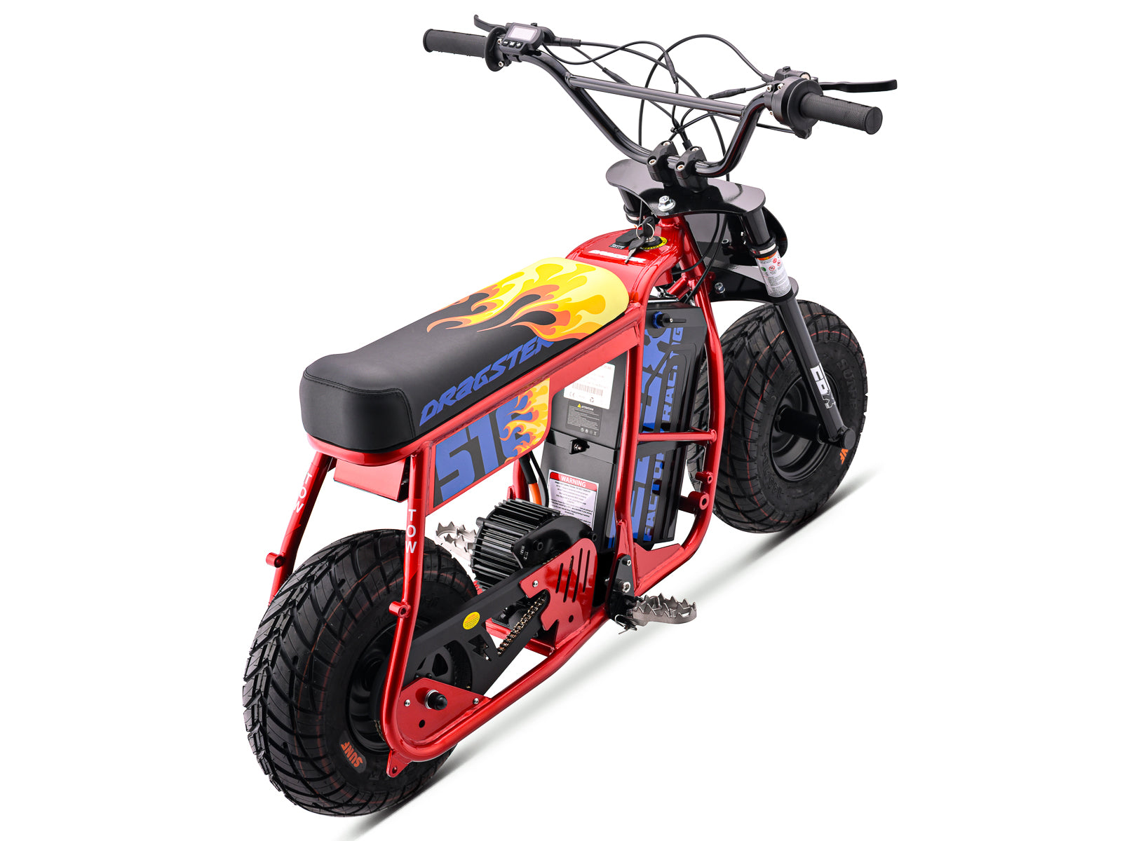 Dragster 60R Electric Mini Bike - Red