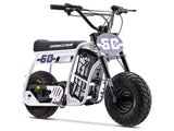 Dragster 60 Electric Mini Bike - White