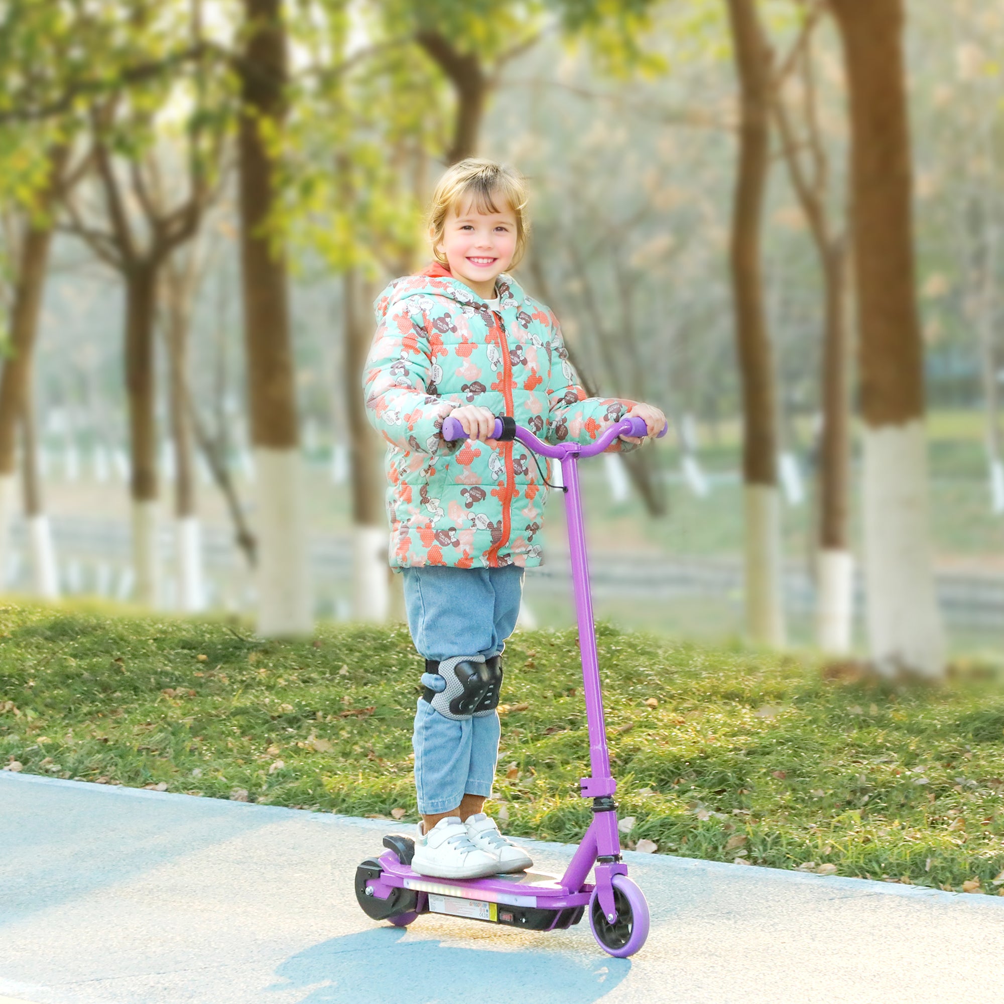 AIYAPLAY Kids Electric Scooter 6-14