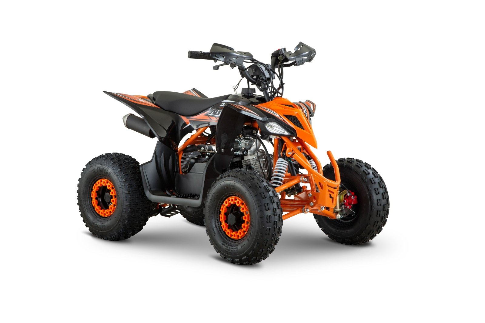 Dazzle Mega Elite 110cc Kids Petrol Quad Bike in Orange | Petrol quad bike