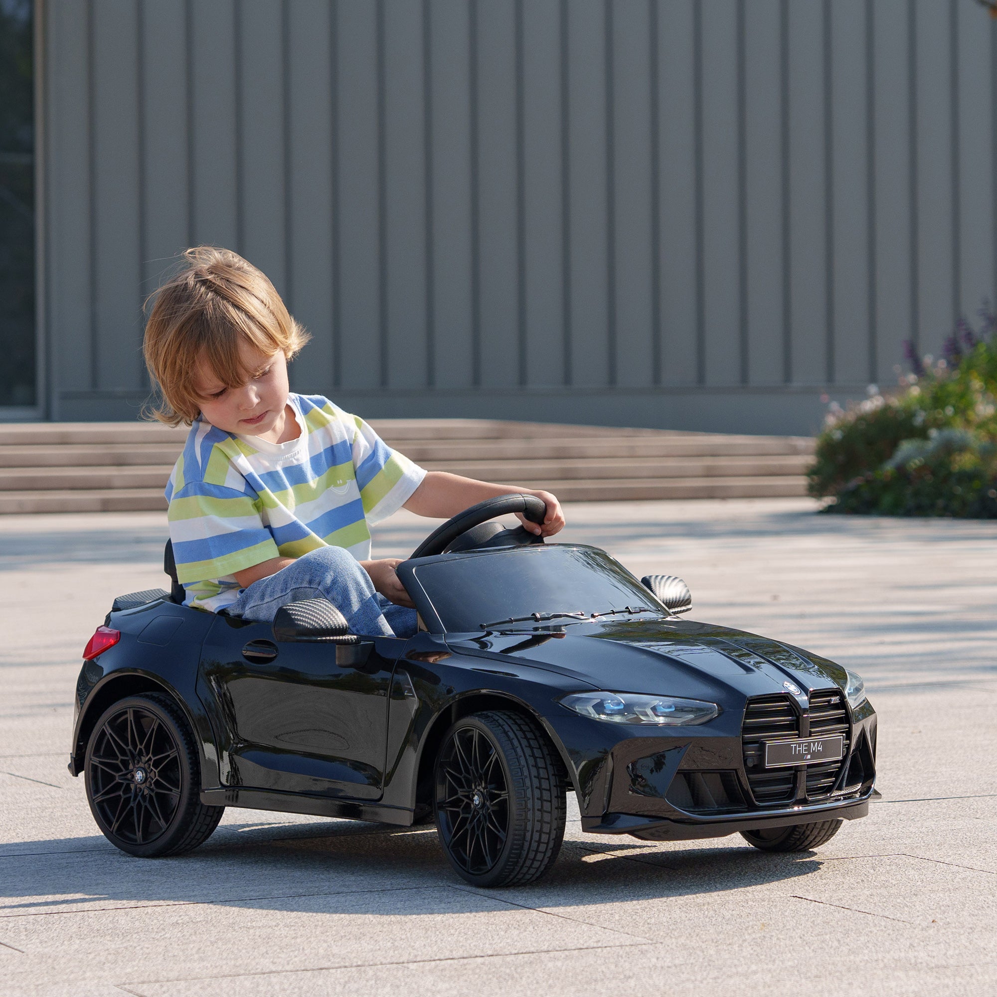 AIYAPLAY BMW 12V Kids Electric Ride-On Car