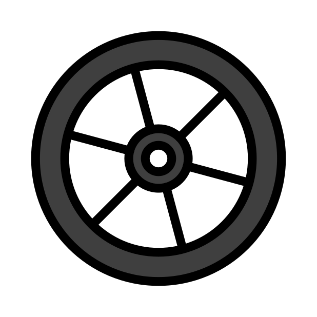 E-scooter tyres and controls