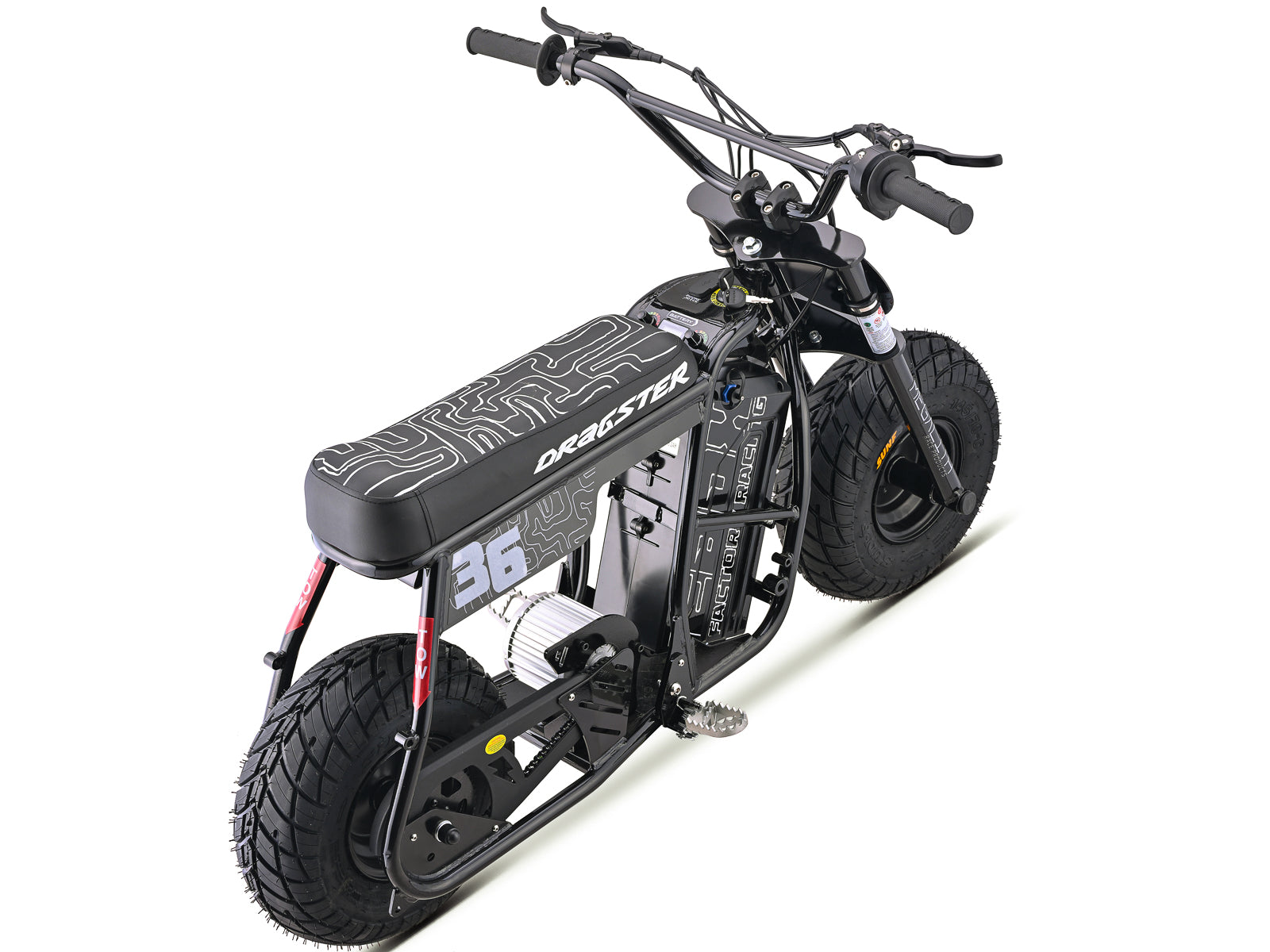 Dragster SM Electric Mini Bike - Black