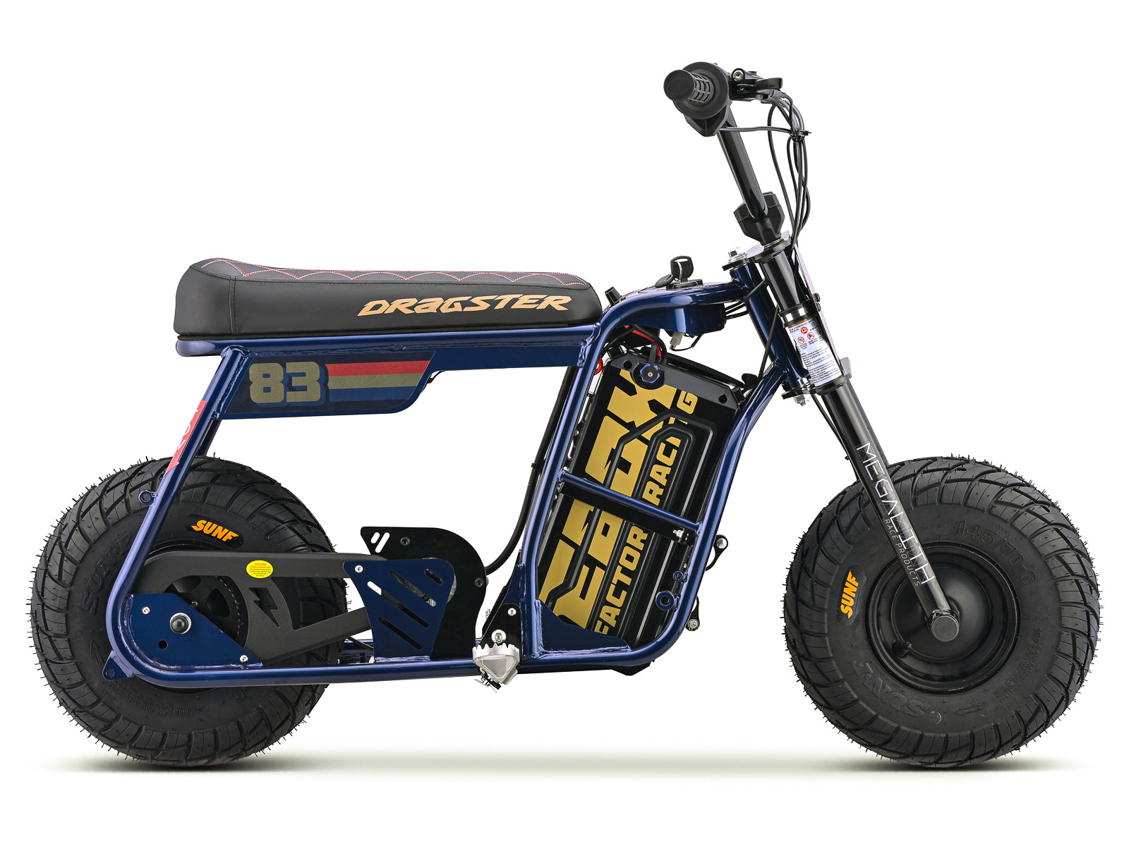 Dragster SM Electric Mini Bike - Navy