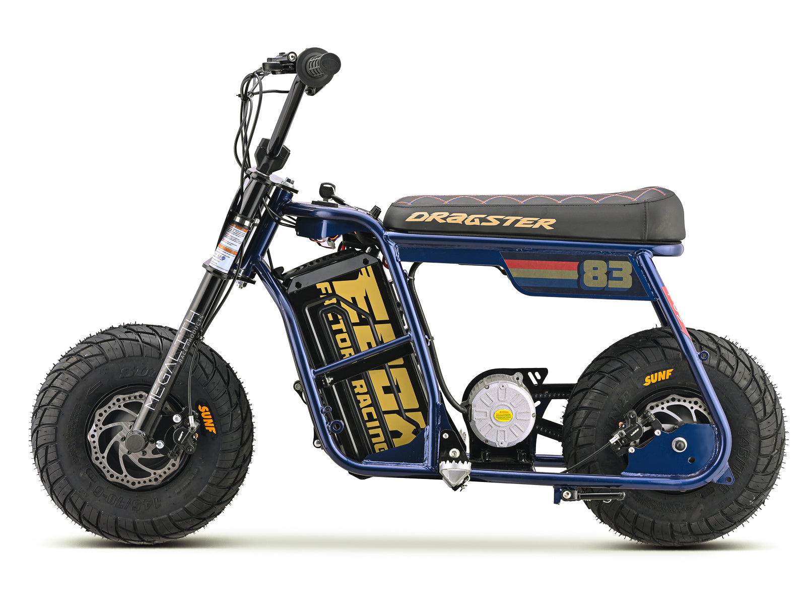 Dragster SM Electric Mini Bike - Navy