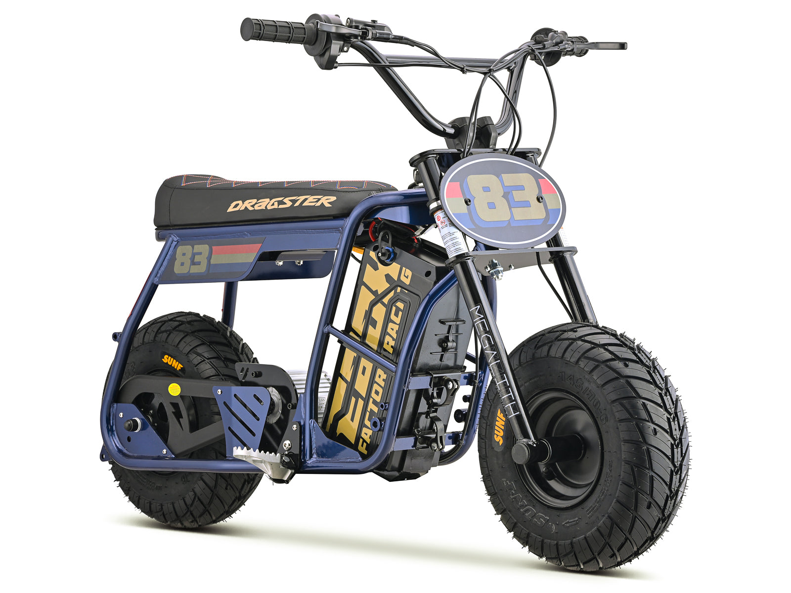 Dragster SM Electric Mini Bike - Navy