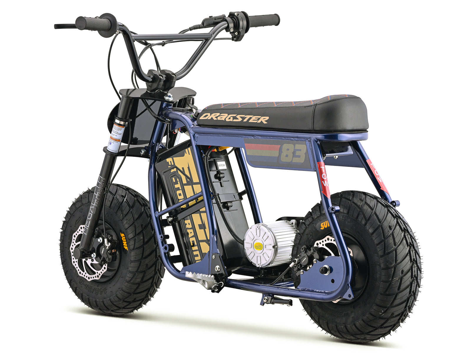 Dragster SM Electric Mini Bike - Navy