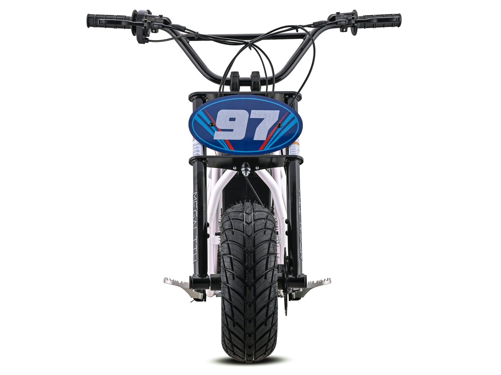 Dragster SM Electric Mini Bike - White