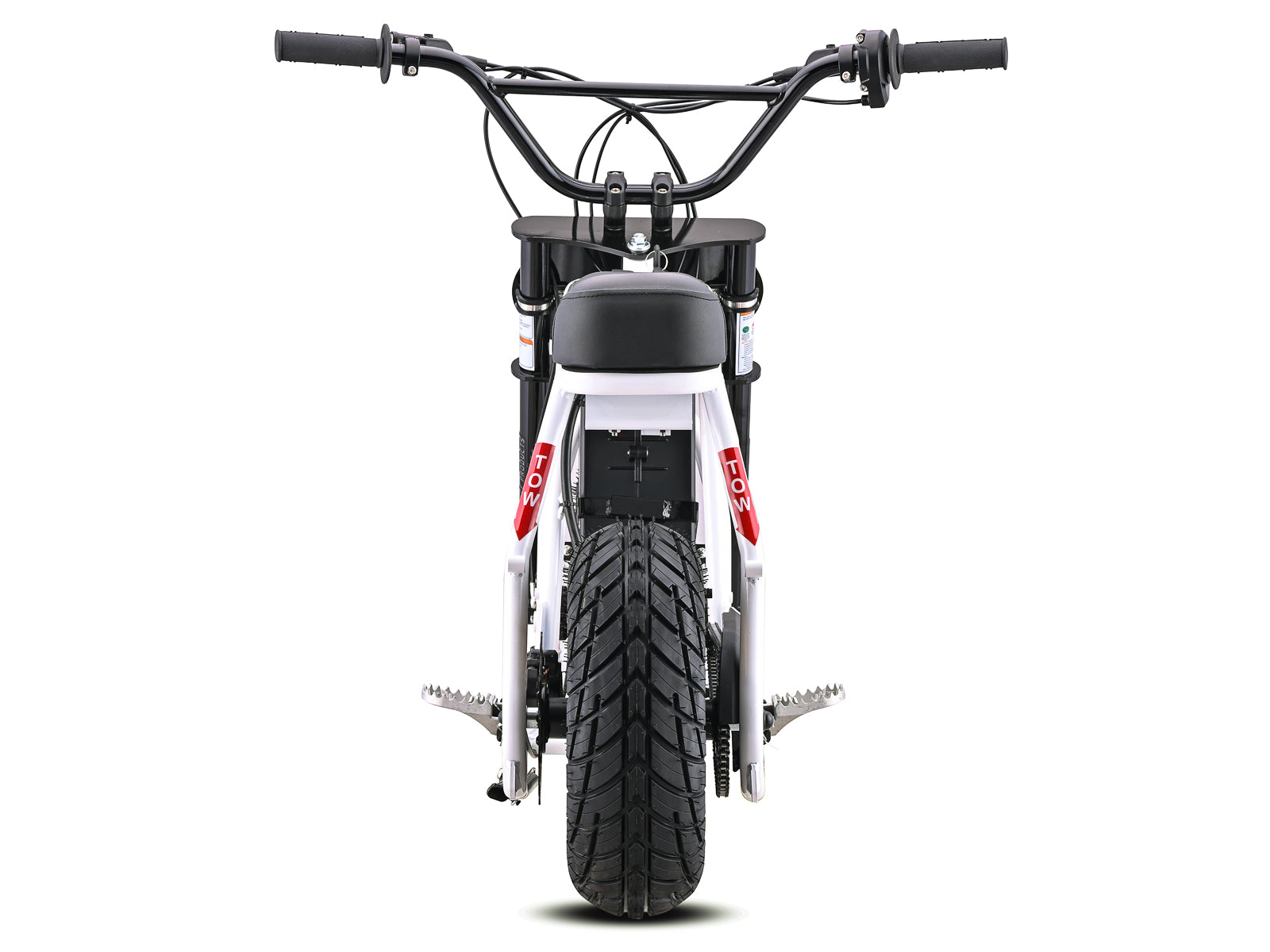 Dragster SM Electric Mini Bike - White