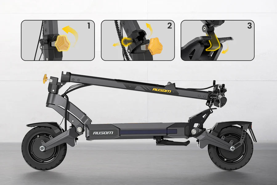 Ausom DT2 Pro Electric Scooter 2200W 52V 23.4AH 17