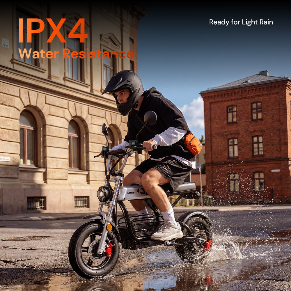 iScooter DX5 / DX5Pro Electric Scooter with Seat & Large Basket
