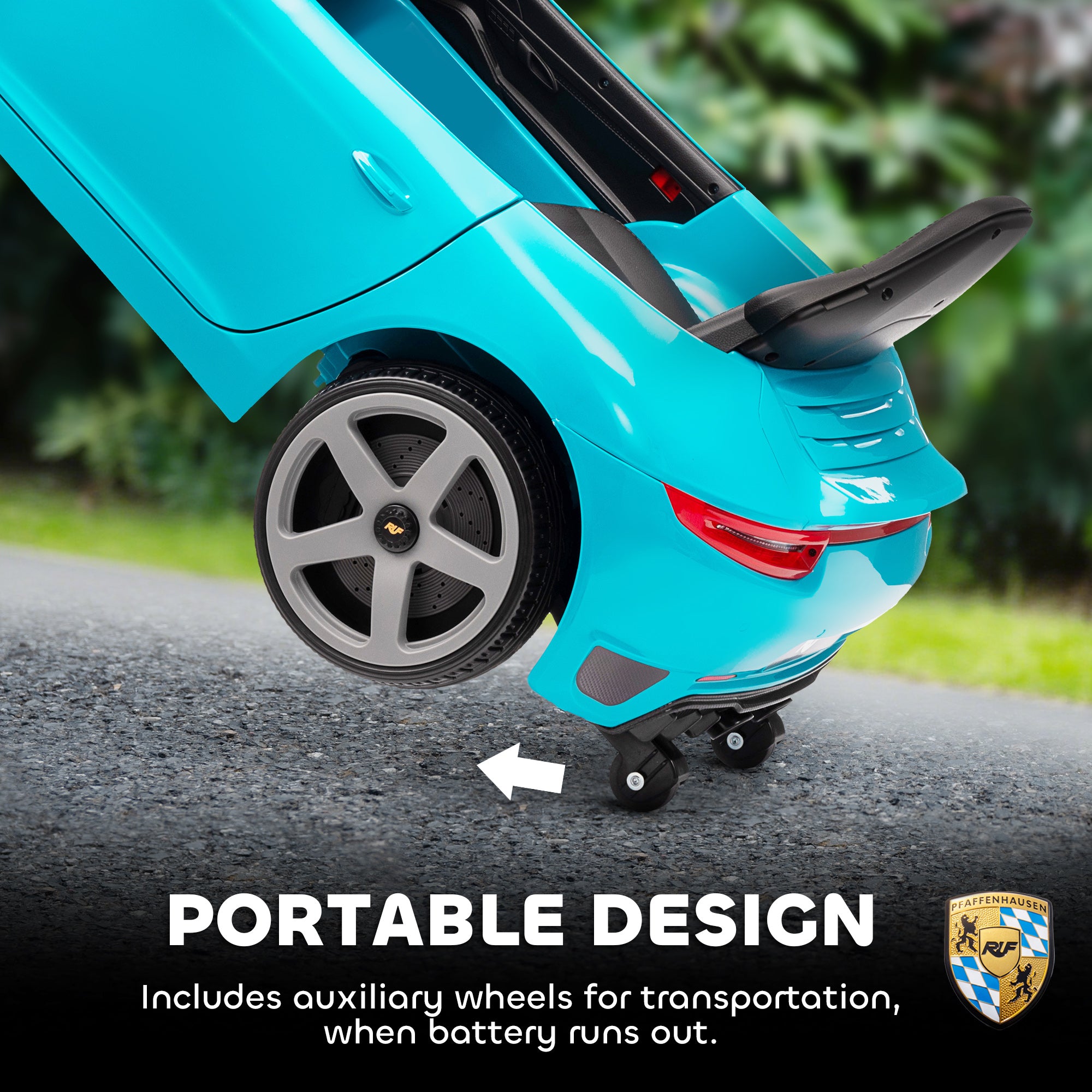 AIYAPLAY RUF GT 12V Kids Electric Ride-On Car