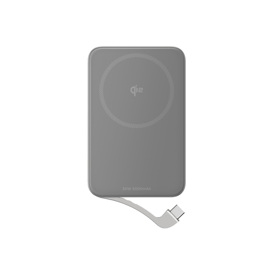 EcoFlow RAPID Magnetic Power Bank Silver (5000mAh)